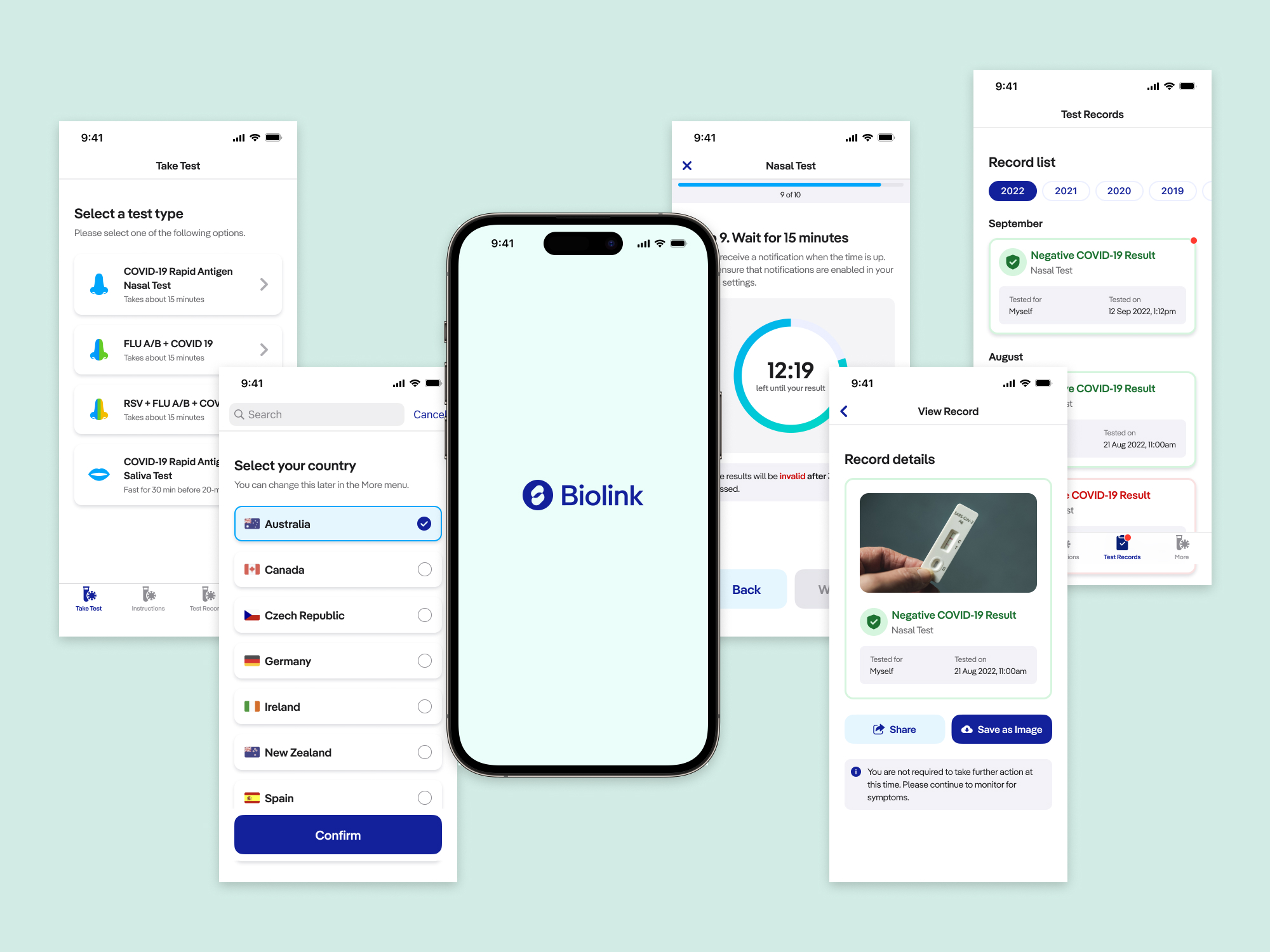 Biolink Testing Guide App